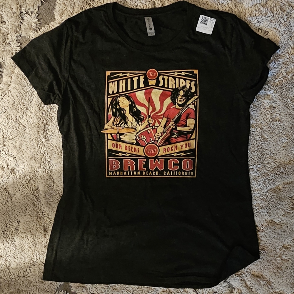 White Stripes Tee